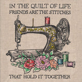 In the Quilt of Life Sewing Machine