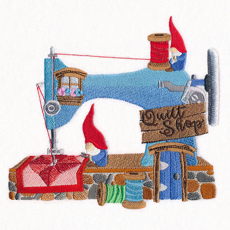 Sewing Machine Gnome House