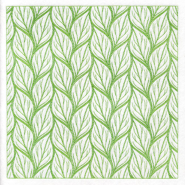 Nature's Patterns - Elm Leaf Square