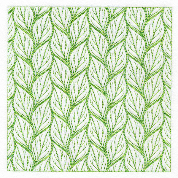 Nature's Patterns - Elm Leaf Square