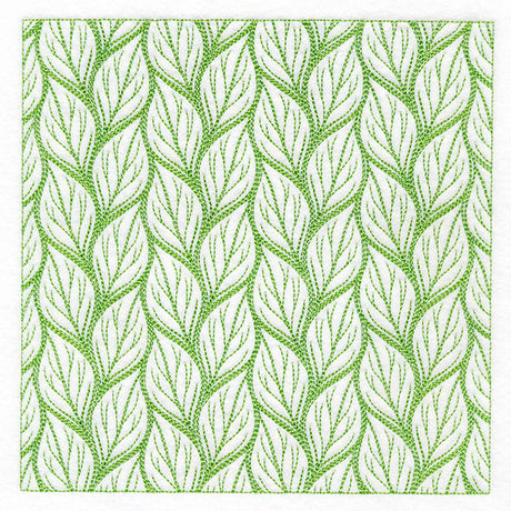 Nature's Patterns - Elm Leaf Square