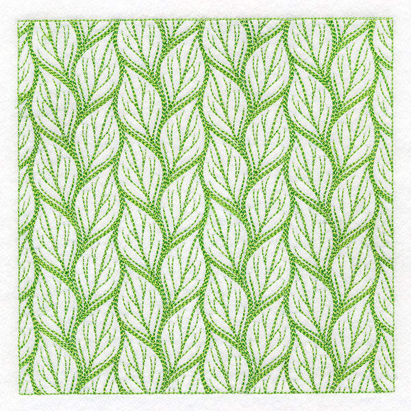 Nature's Patterns - Elm Leaf Square