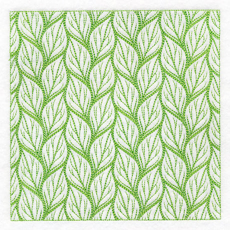 Nature's Patterns - Elm Leaf Square