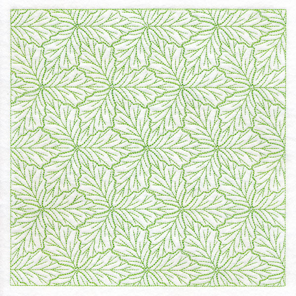 Nature's Patterns - Leaves Square