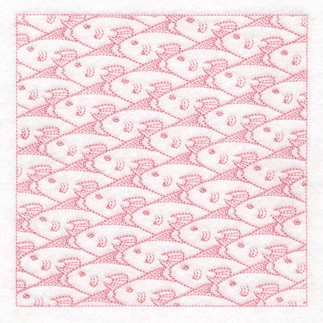 Nature's Patterns - Fish Square