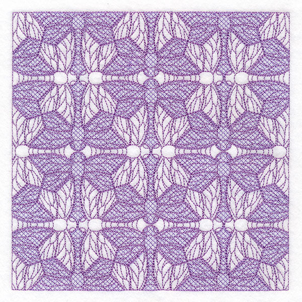 Nature's Patterns - Dragonfly Square