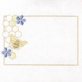 Buzzing with Wonder Honeybee Quilt Label