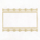 Fresh and Timeless Gilded Filigree Quilt Label