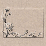 Fresh and Timeless Roses Quilt Label