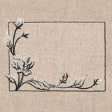 Fresh and Timeless Roses Quilt Label