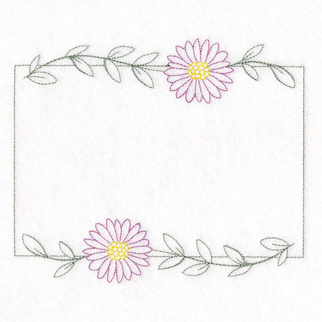 Fresh and Timeless Daisies Quilt Label