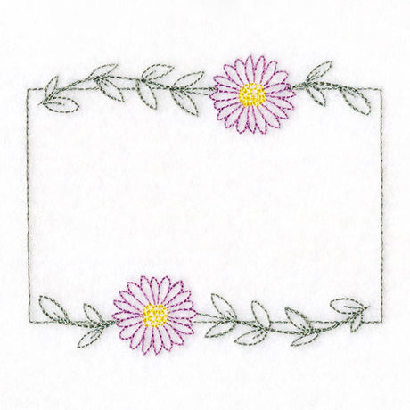 Fresh and Timeless Daisies Quilt Label