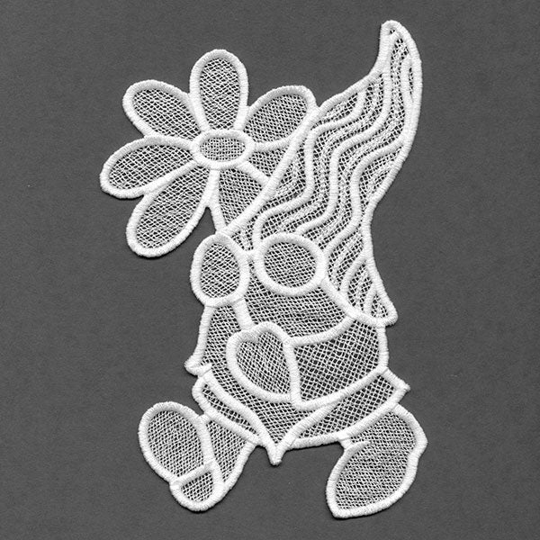 Gnome Place Like Home - Daisy Gnome (Lace)