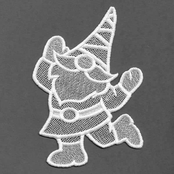 Gnome Place Like Home - Dancing Gnome (Lace)