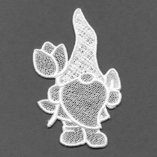 Gnome Place Like Home - Tulip Gnome (Lace)