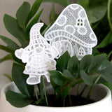 Gnome Place Like Home - Mushroom House (Lace)