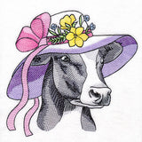 Southern Belle Sun Hat Cow