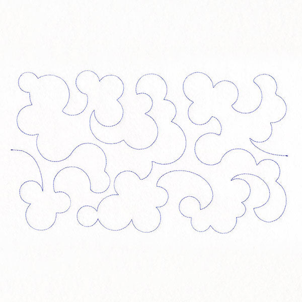 On the Clouds (Edge-to-Edge Quilting)