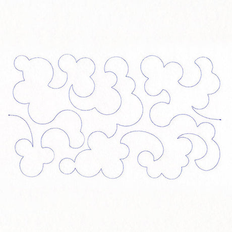 On the Clouds (Edge-to-Edge Quilting)