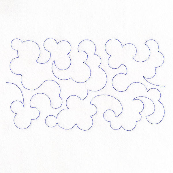 On the Clouds (Edge-to-Edge Quilting)