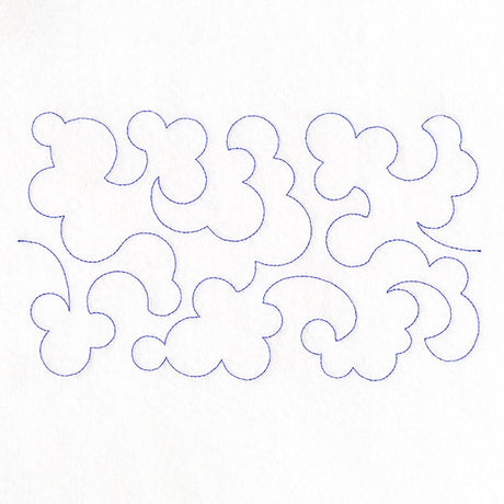On the Clouds (Edge-to-Edge Quilting)