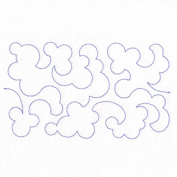 On the Clouds (Edge-to-Edge Quilting)