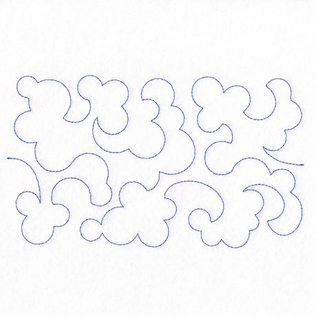 On the Clouds (Edge-to-Edge Quilting)