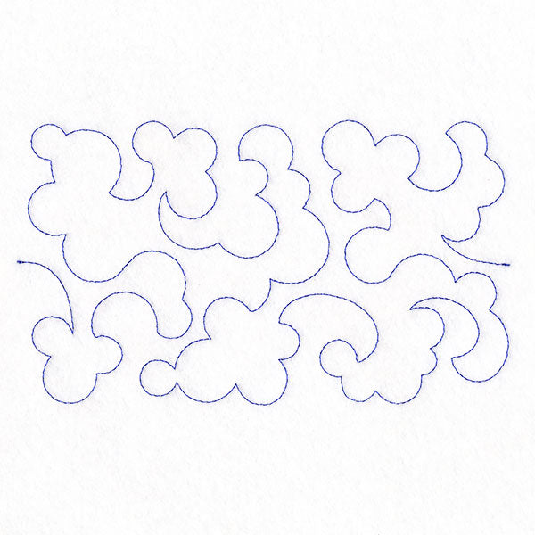 On the Clouds (Edge-to-Edge Quilting)