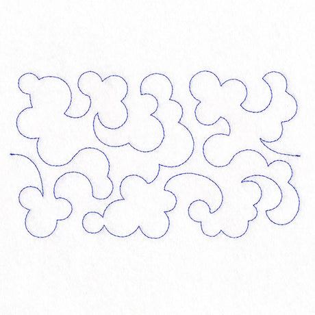 On the Clouds (Edge-to-Edge Quilting)