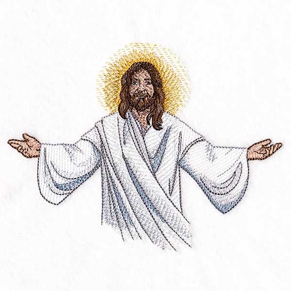 With Open Arms Jesus Feature