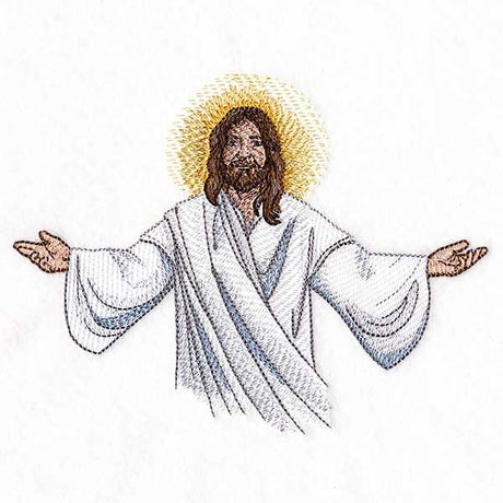 With Open Arms Jesus Feature