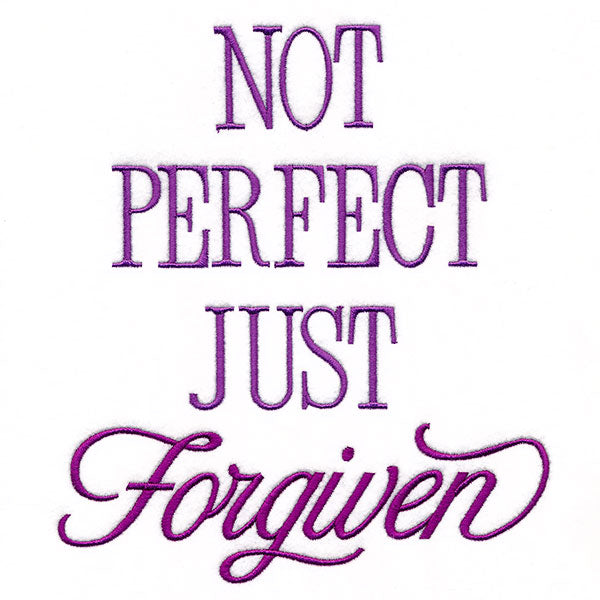 Daily Blessings - Not Perfect Just Forgiven