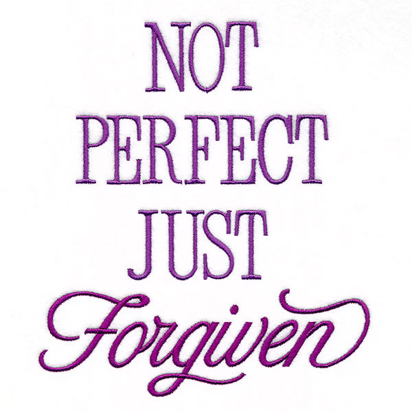 Daily Blessings - Not Perfect Just Forgiven