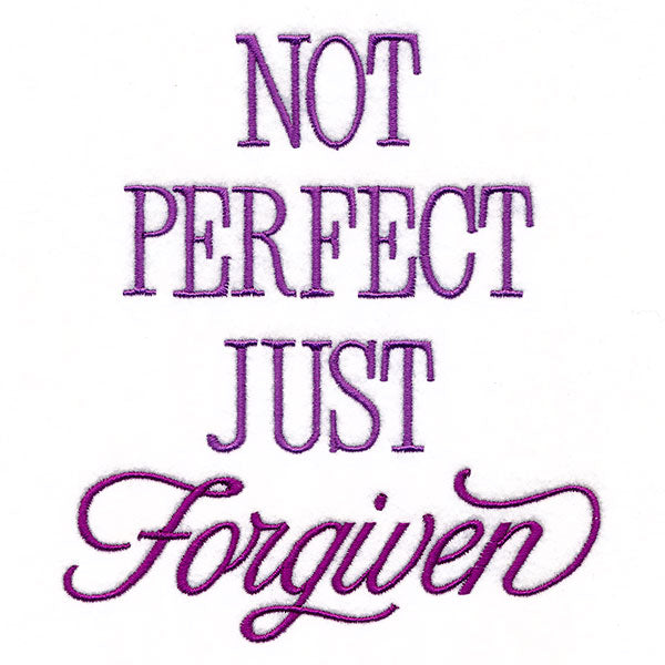 Daily Blessings - Not Perfect Just Forgiven