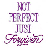 Daily Blessings - Not Perfect Just Forgiven