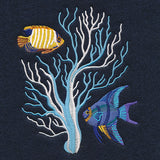 Ocean Blue Coral & Fish Feature