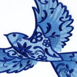 Flourishing Blue Jay in Flight