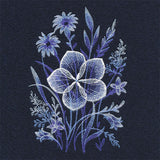 Stunning in Cyanotype Flowers Feature