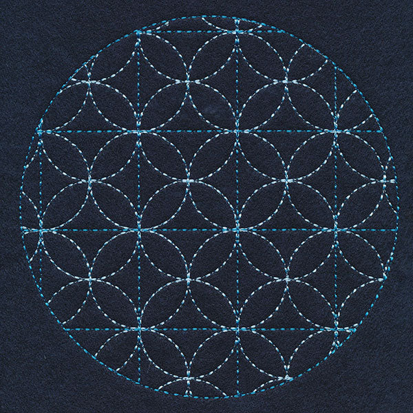 Venn Kaleidoscope Sashiko Quilting Circle