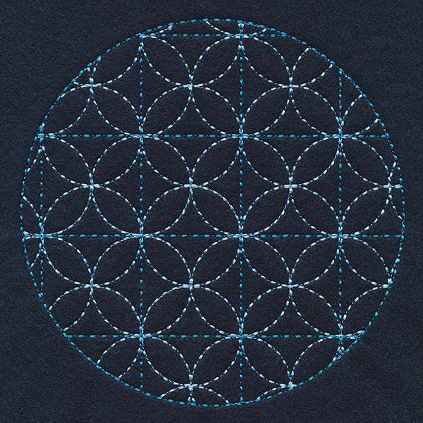 Venn Kaleidoscope Sashiko Quilting Circle