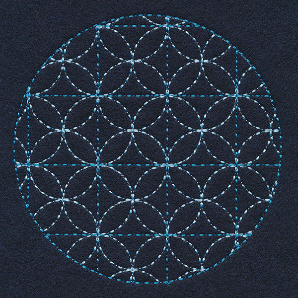 Venn Kaleidoscope Sashiko Quilting Circle