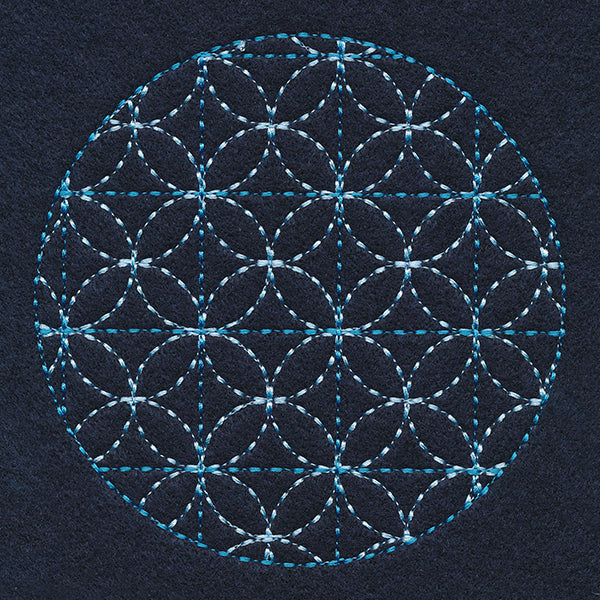 Venn Kaleidoscope Sashiko Quilting Circle