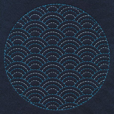 Scallops and Flair Sashiko Quilting Circle