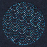 Scallops and Flair Sashiko Quilting Circle
