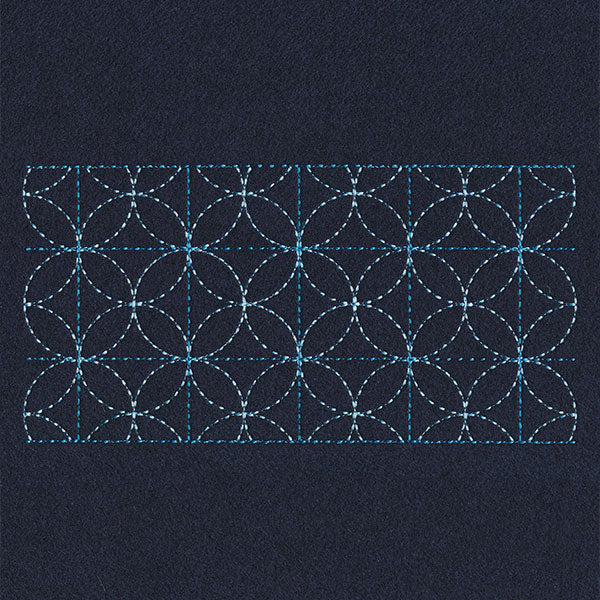 Venn Kaleidoscope Sashiko Quilting Border