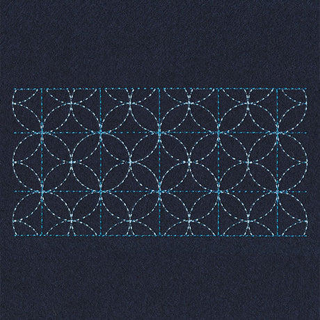 Venn Kaleidoscope Sashiko Quilting Border