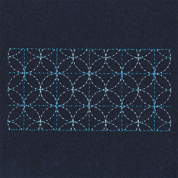 Venn Kaleidoscope Sashiko Quilting Border