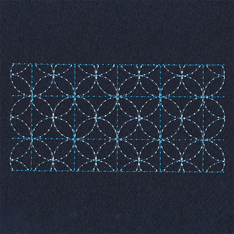 Venn Kaleidoscope Sashiko Quilting Border