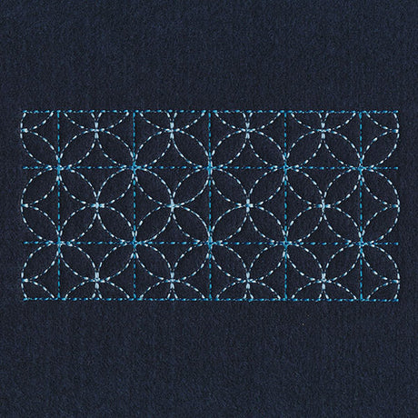 Venn Kaleidoscope Sashiko Quilting Border