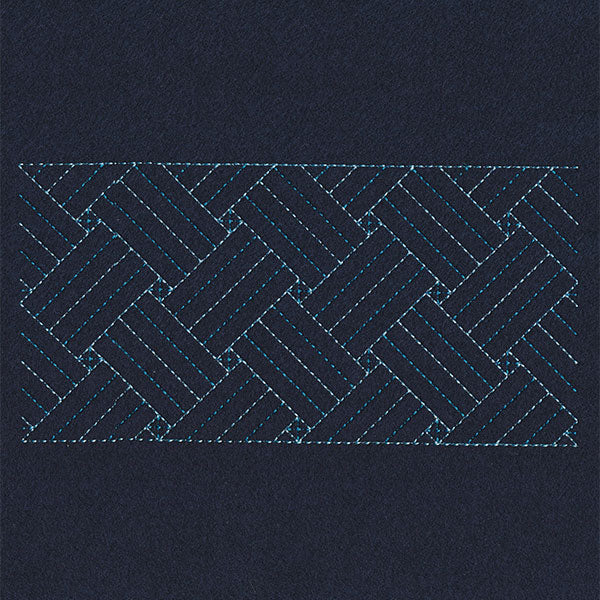 Woven Beauty Sashiko Quilting Border
